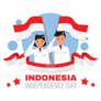 Indonesia Hand To Salute Sticker
