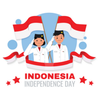 Indonesia Hand To Salute Sticker