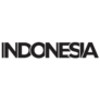 Indonesia Lettering Emblem Sticker