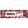 Indonesia National Day Banner Sticker
