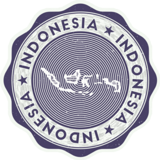 Indonesia Seal Sticker