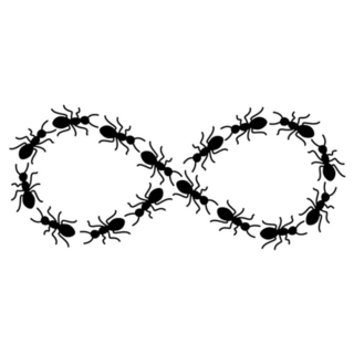 Infinite Ants Sticker
