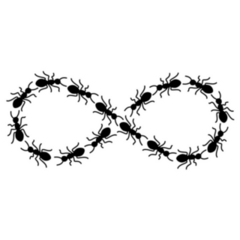 Infinite Ants Sticker