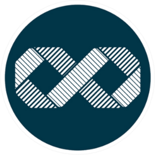 Infinity Icon Illustration Geometric Sticker