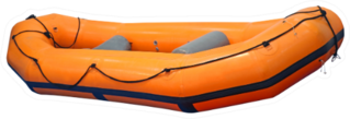 Inflatable Rubber Boat Sticker