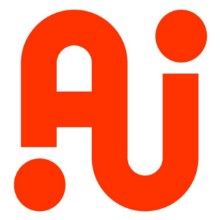 Initials Letter Ai Robot Sticker