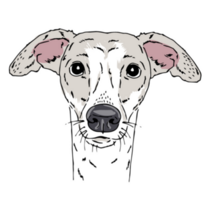 Ink Whippet Sticker