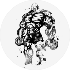 Inked Bodybuilder Sticker