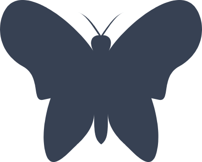 Innocent Butterfly Sticker