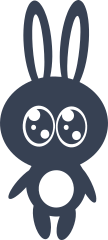 Innocent Rabbit Sticker