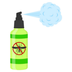 Insect Repellent Mosquito Sign Sticker