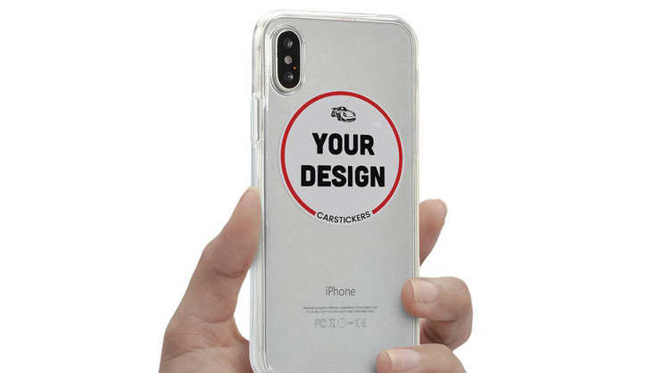 Inside Application Clear Phone Case
