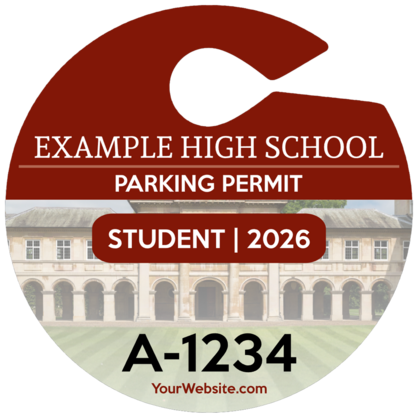 Institution Hang Tag Image - Circle