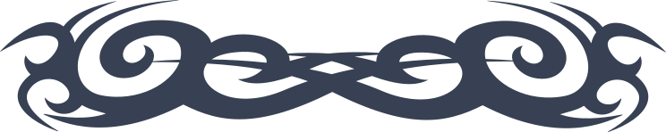 Intense Decorative Border Sticker