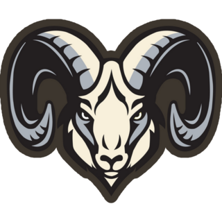 Intense Ram Head Sticker