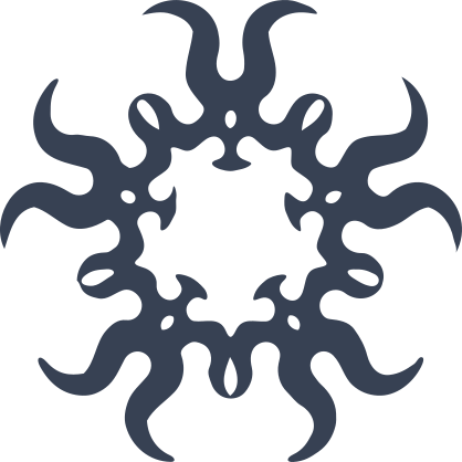 Interesting Sun Sticker