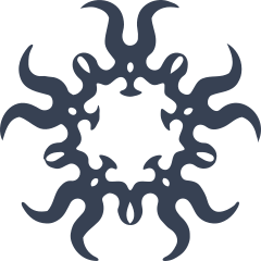 Interesting Sun Sticker