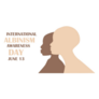 International Albinism Awareness Day Sticker