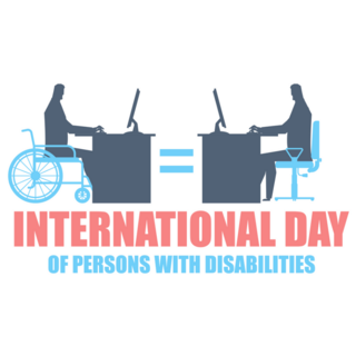 International Day Of Persons With Disabilities Work Sticker