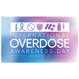 International Overdose Awareness Day Gradient Sticker