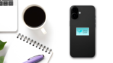 International Overdose Awareness Day On Blue Sticker on a Phone (New) example