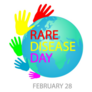 International Rare Disease Day Globe Sticker