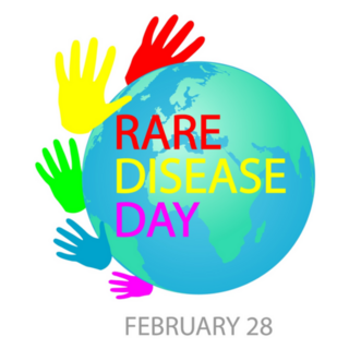 International Rare Disease Day Globe Sticker