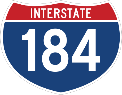Interstate 184 Sign Sticker