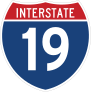 Interstate 19 Sign Sticker