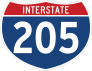 Interstate 205 Sign Sticker