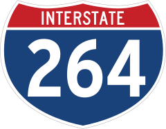 Interstate 264 Sign Sticker