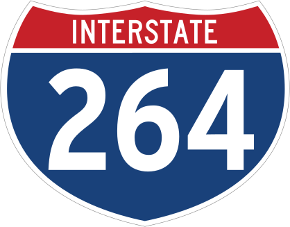 Interstate 264 Sign Sticker