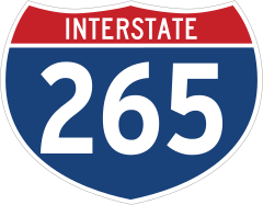 Interstate 265 Sign Sticker