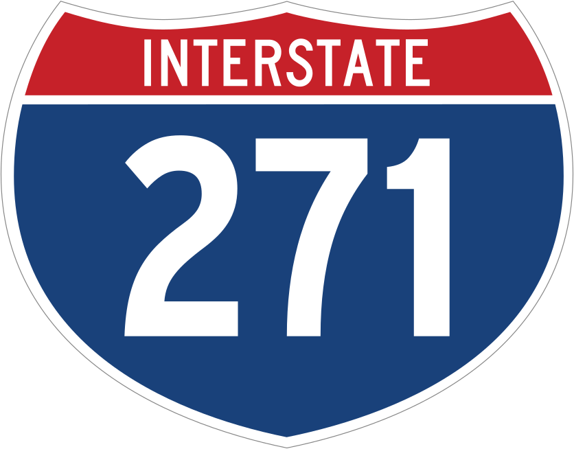 Interstate 271 Sign Magnet Shipped Fast & Free!