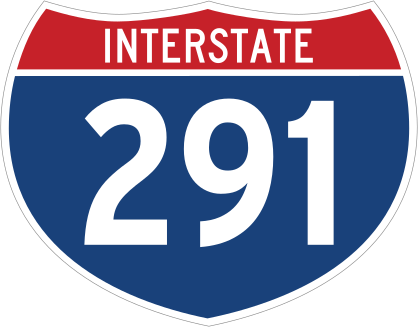 Interstate 291 Sign Sticker