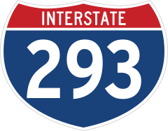 Interstate 293 Sign Sticker