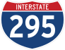 Interstate 295 Sign Sticker