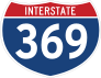 Interstate 369 Sign Sticker