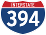 Interstate 394 Sign Sticker