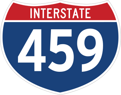 Interstate 459 Sign Sticker