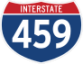 Interstate 459 Sign Sticker