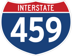 Interstate 459 Sign Sticker