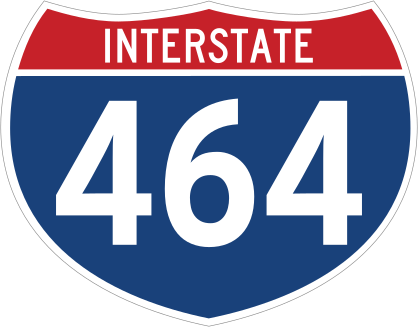 Interstate 464 Sign Sticker