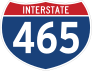 Interstate 465 Sign Sticker