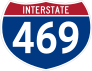 Interstate 469 Sign Sticker