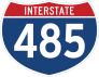 Interstate 485 Sign Sticker