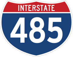 Interstate 485 Sign Sticker