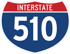 Interstate 510 Sign Sticker