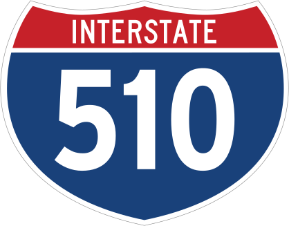 Interstate 510 Sign Sticker