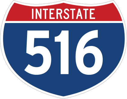 Interstate 516 Sign Sticker